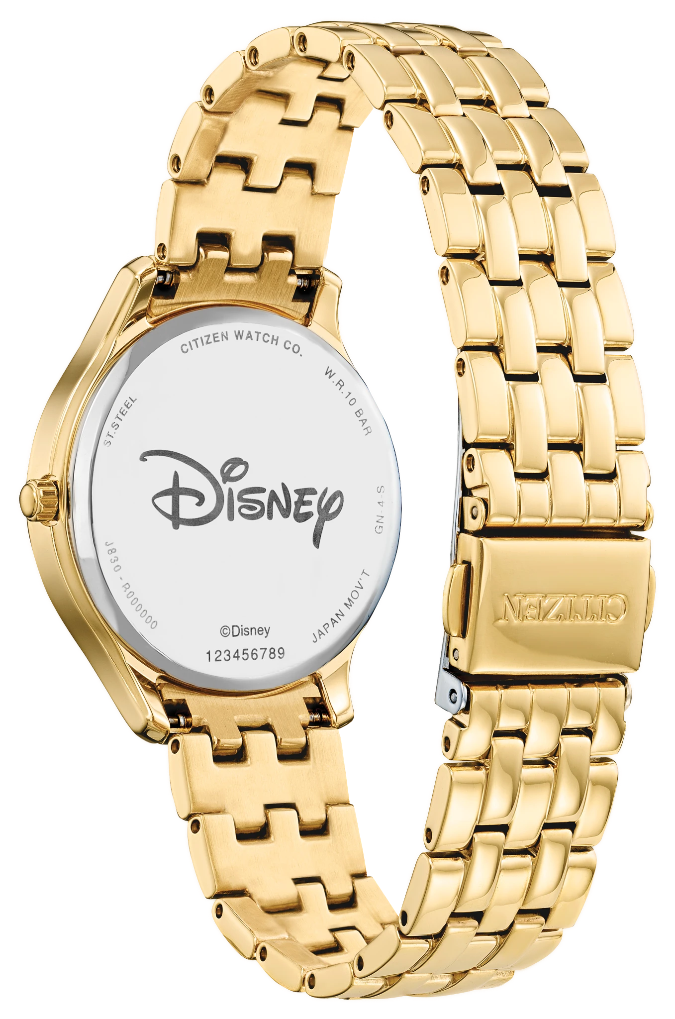 Positively Minnie Black Dial Stainless Steel Bracelet FD4018-55W